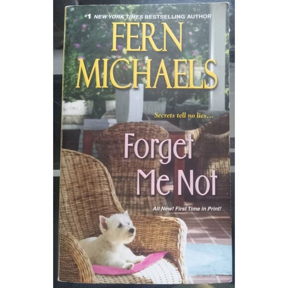 Forget Me Not by Fern Michaels PB Emotional Women’s Fiction Novel - Picture 1 of 2